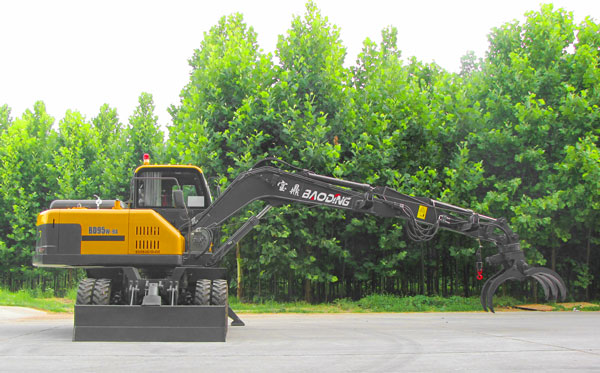 柳州装木头挖掘机