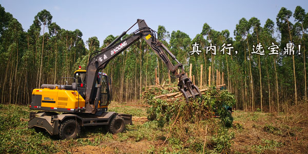 柳州装木头挖掘机