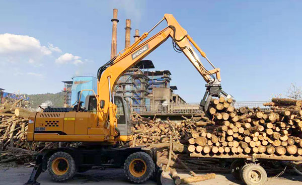 九江抓木头机多少钱