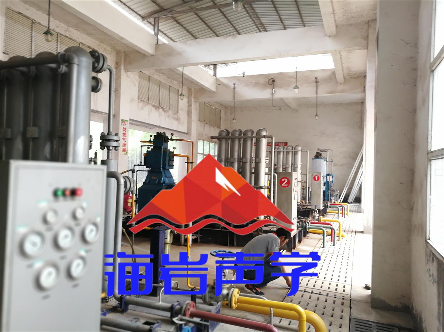 华蓥市加气站降噪施工