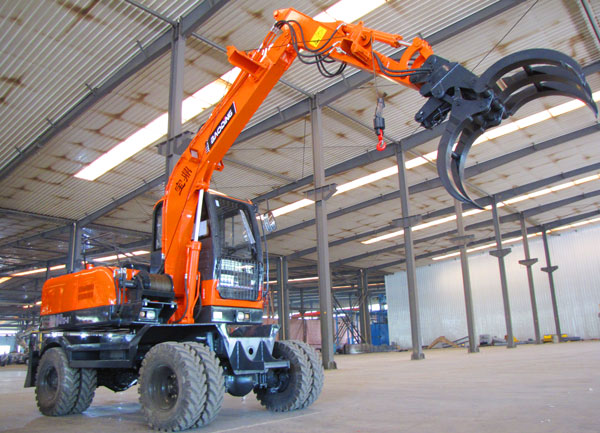 佛山全新轮式抓木机报价