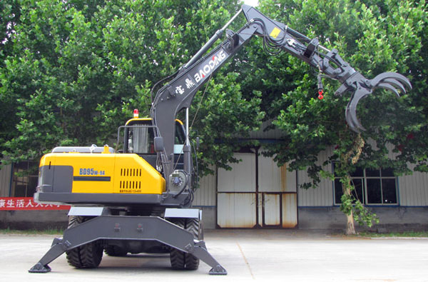 佛山全新轮式抓木机报价