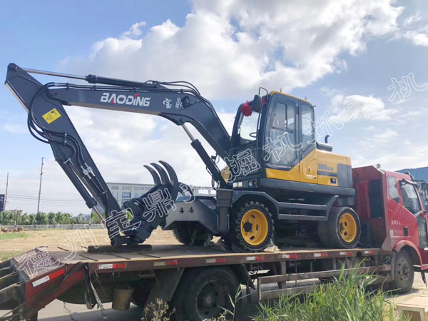 上海全新挖掘机抓木机公司