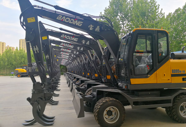 荆门全新挖掘机抓木机出租