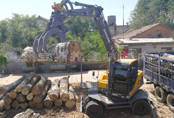 福建全新挖掘机抓木机厂家