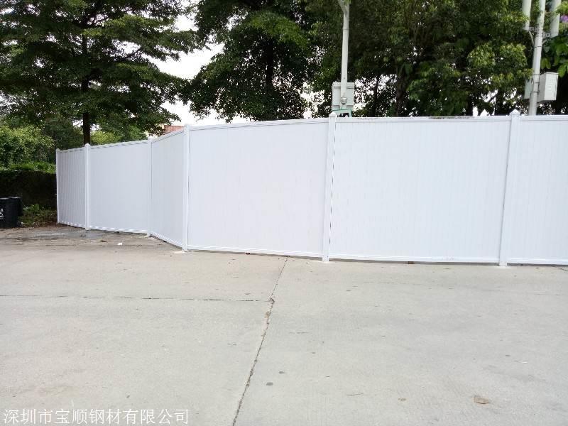彩钢板围挡施工
