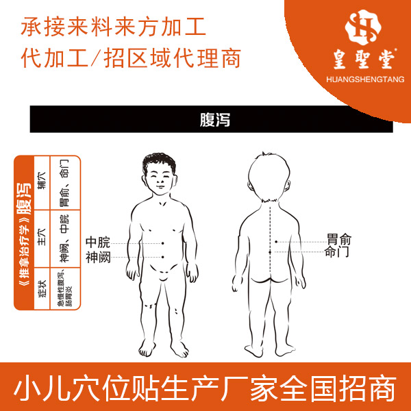 青岛小儿贴代加工