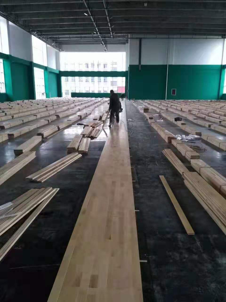 涟源羽毛球体育木地板