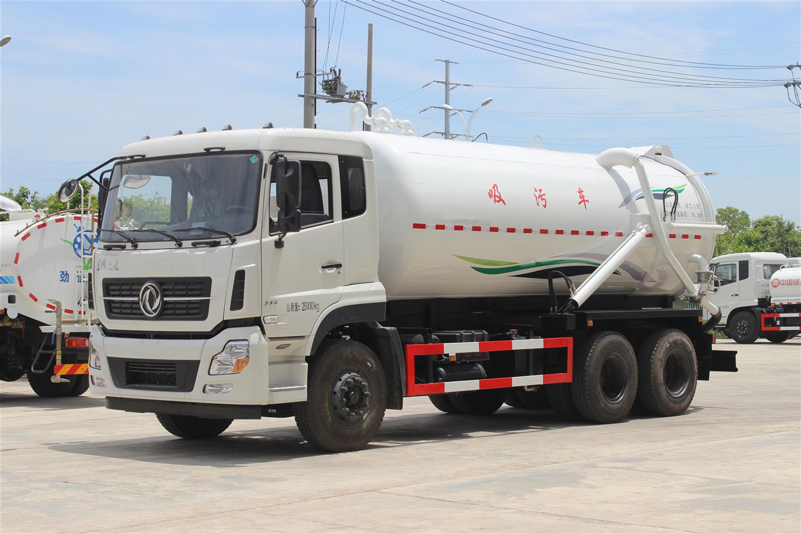 郑州20方东风天龙后双桥大型吸污车报价抽污车车型多多