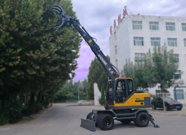 抚州轮胎抓木机