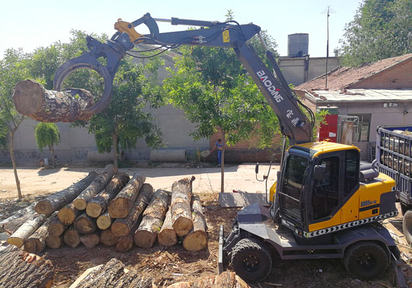 宜春轮胎抓木机