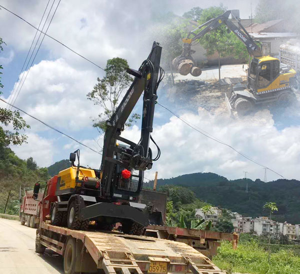 安徽轮胎抓木机