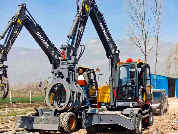 北京轮胎抓木机